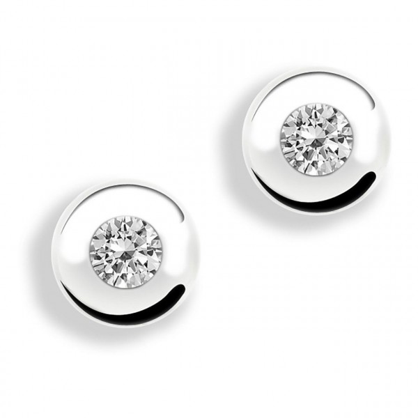 Orecchini in oro 750% con diamanti