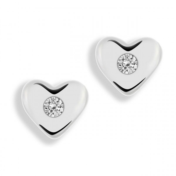 Orecchini in oro 750% con diamanti