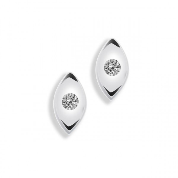 Orecchini in oro 750% con diamanti