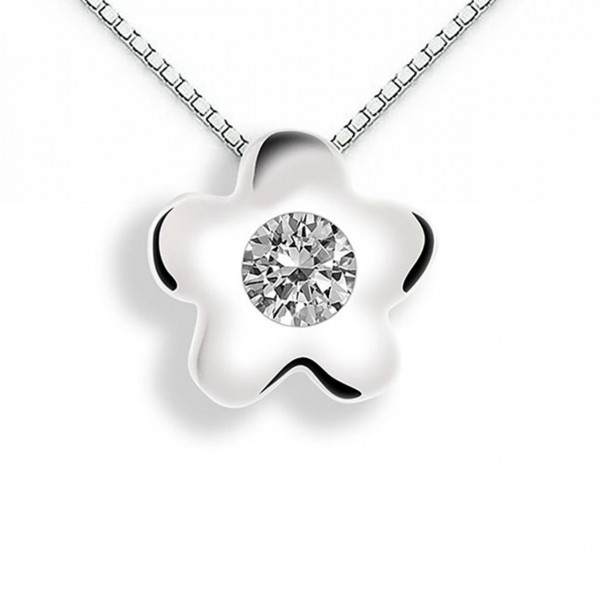 Pendente in oro 750% con diamante