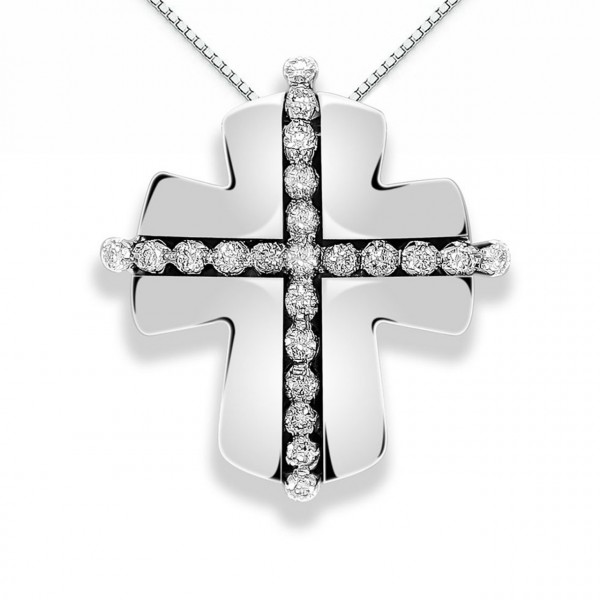 Pendente in oro 750% con diamanti