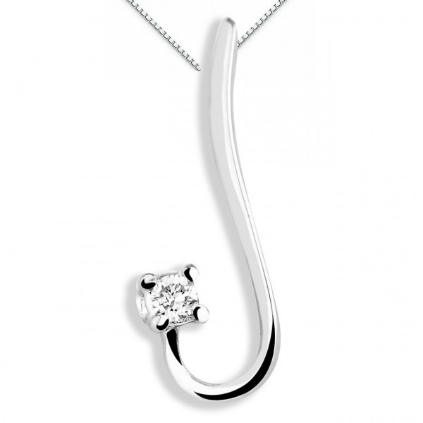 Pendente in oro 750% con diamanti