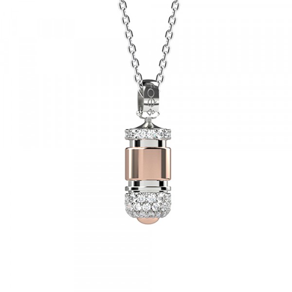 Pendente in oro 750% con diamanti bianchi