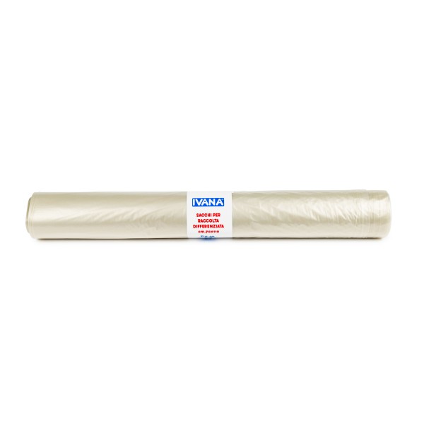 10 pz Sacchi Trasparenti Raccolta Differenziata 70x110