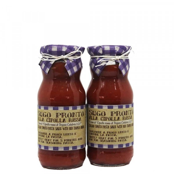 Sugo Pronto alla Cipolla Rossa di Tropea IGP Gr 350