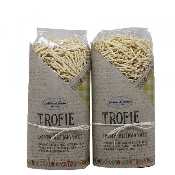 Trofie - Pasta di semola Artigianale Gr 500