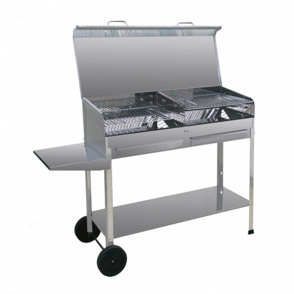 Barbecue in Acciaio Inox Cm. 100 x 40 x 90h - Modello Achille