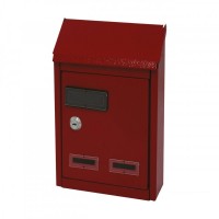 Cassetta postale rossa cm 21x7x30h - Modello Fitzgerald - 