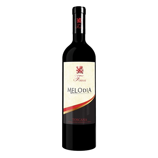 Confez. 6 Bottiglie Vino Toscano Melodia Rosso IGT - 0,75 L