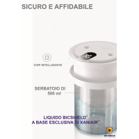 Glock Blu - Autoalimentato Mobile Protezione Bilogica a Nebulizzazione Fredda Inodore/Profumata
