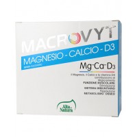 Integratore Macrovyt Magnesio Calcio e D3  per il mantenimento di ossa e muscoli