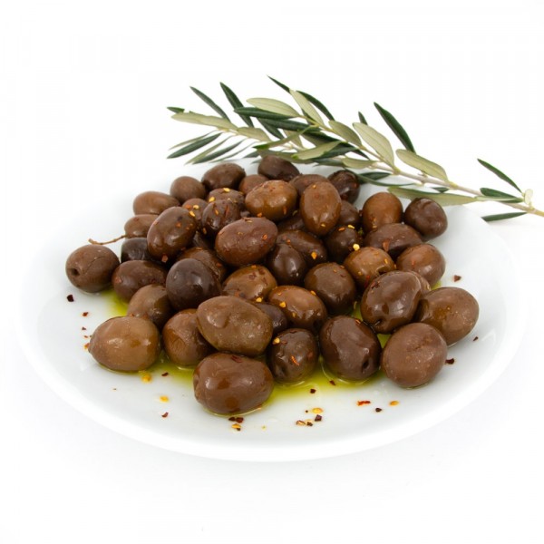 Olive Nere al Naturale in Busta Sottovuoto - 250 g