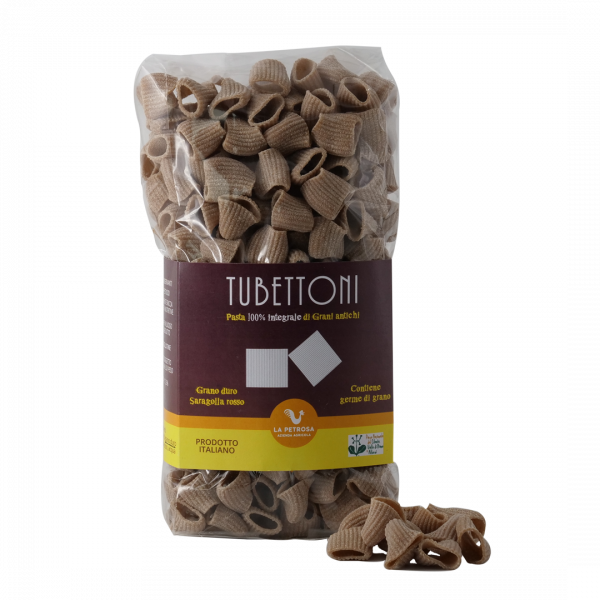 Tubettoni - Pasta Integrale di Grani Antichi - 500 g