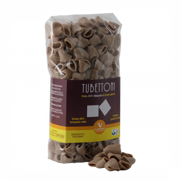 Tubettoni - Pasta Integrale di Grani Antichi - 500 g