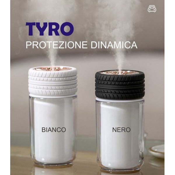  Tyro Nero - Mezzi di Trasporto Protezione Biologica a Nebulizzazione Fredda Inodore/Profumata