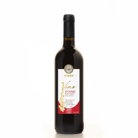 Vino rosso biologico 2020 bottiglia 0.75